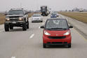 smart fortwo Mercedes E Class Real World Test 13