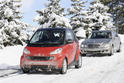 smart fortwo Mercedes E Class Real World Test 6