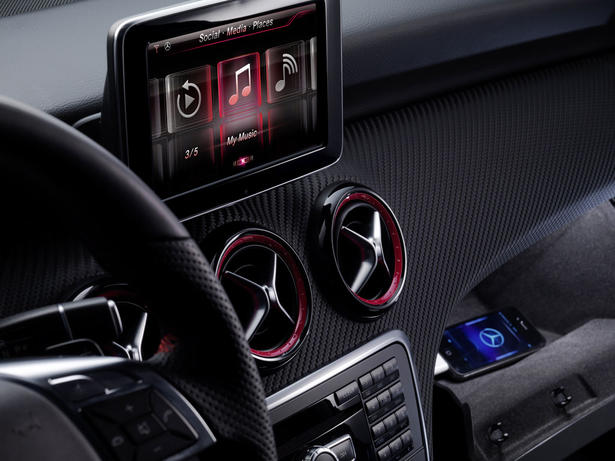 2013 Mercedes A Class interior