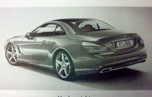 2013 Mercedes SL Leaked