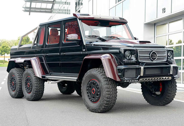 Mercedes G63 AMG 6x6 Powerkit and Body Kit by Brabus