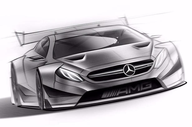 2016 Mercedes C Class DTM Sketches Released