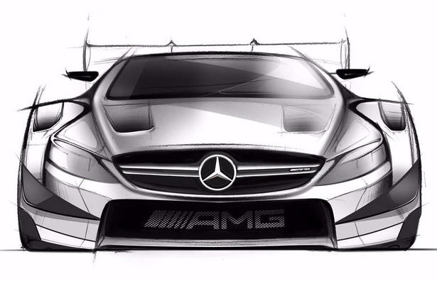 2016 Mercedes C Class DTM Sketches Released