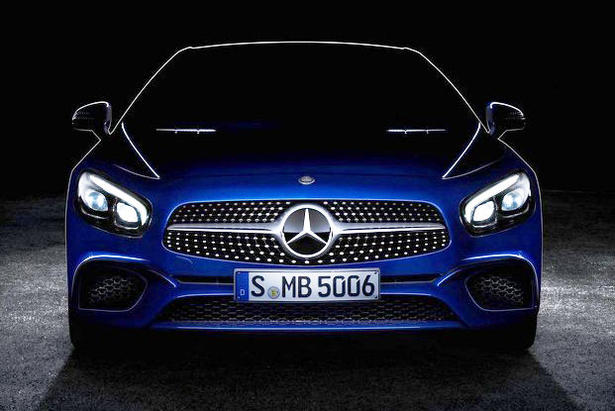 2016 Mercedes SL Facelift Teased