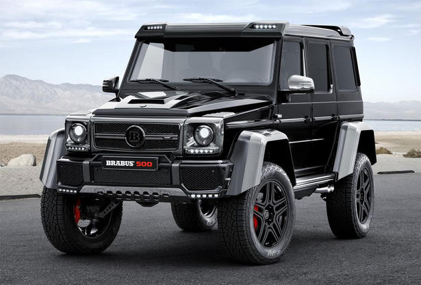 BRABUS Mercedes G500 4x4 Gets 500 HP