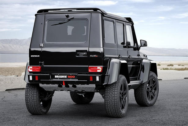 BRABUS Mercedes G500 4x4 Gets 500 HP
