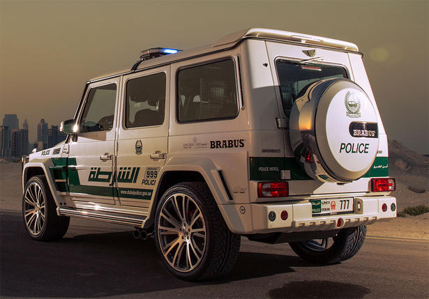 Brabus Mercedes G63 AMG Dubai Police Car