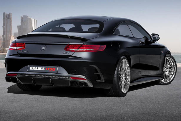 Mercedes S63 AMG Coupe Powerkit and Styling by Brabus