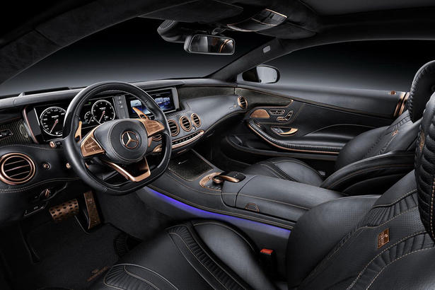 Mercedes S63 AMG Coupe Powerkit and Styling by Brabus