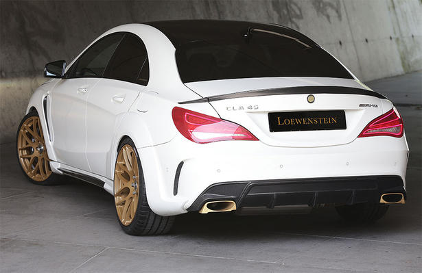 Mercedes CLA45 AMG Powerkit and Wide Body Kit by Loewenstein