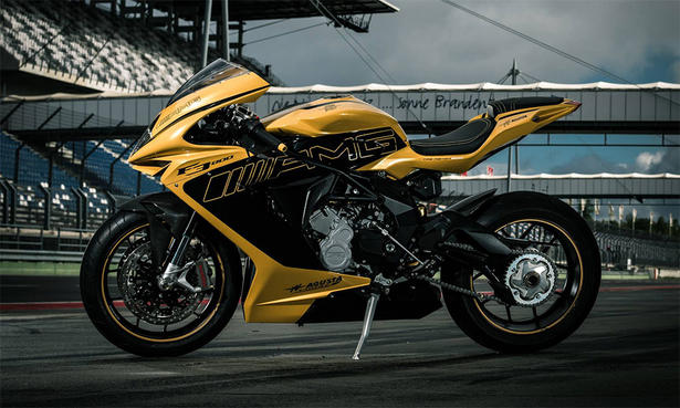 MV Agusta And Mercedes AMG Unveil F3 800