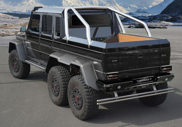 Mercedes G63 AMG 6x6 Powerkit and Body Kit by Mansory