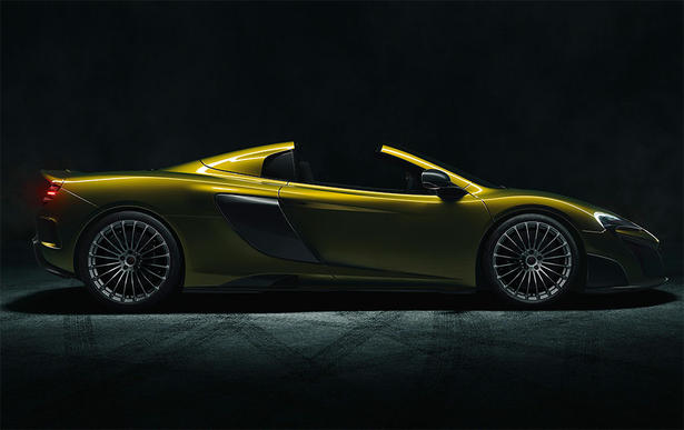 McLaren 675LT Spider: Raw, Open Top, Power