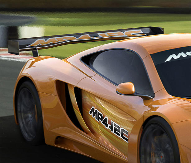McLaren MP4 12C GT3 Revealed
