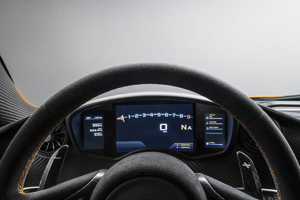 McLaren P1 Interior Revealed