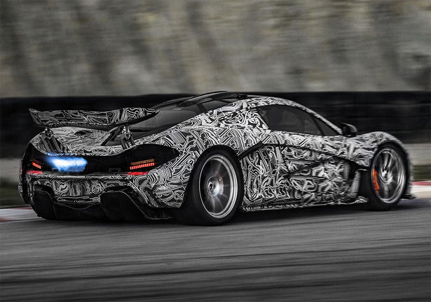 McLaren P1 Spied During Testing
