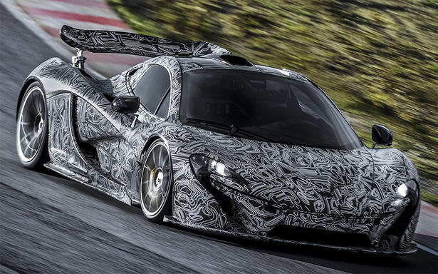 McLaren P1 Spied During Testing