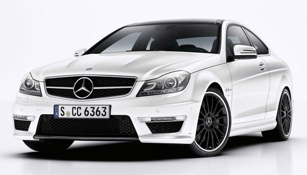 Mercedes C63 AMG Coupe Drifting Video