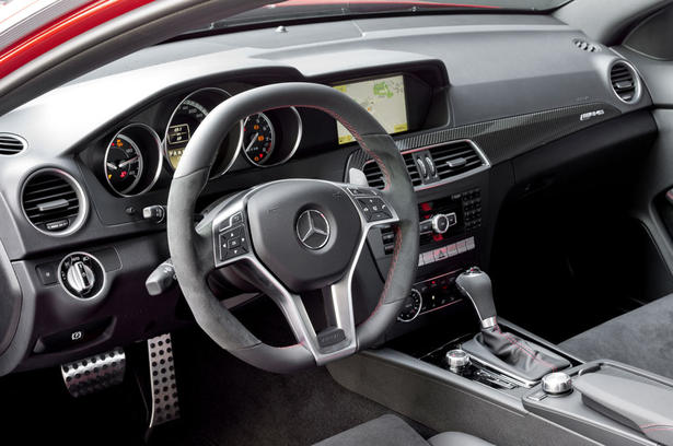 Mercedes C63 AMG Coupe Black