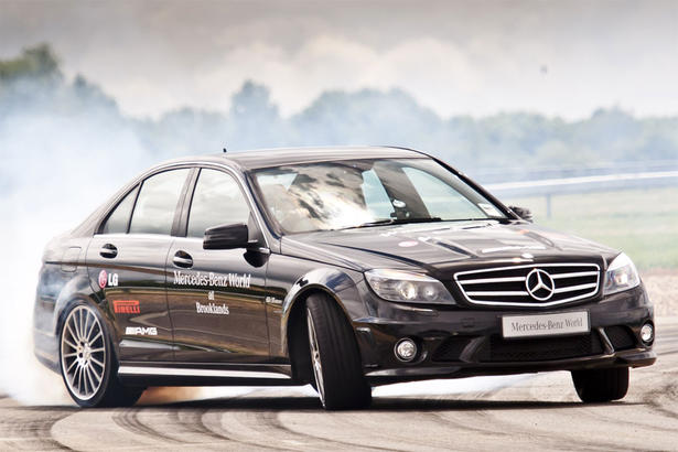 Video: Mercedes Breaks Drifting Guinness World Record