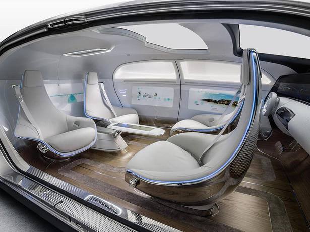 Luxury in Motion with the Mercedes F015 Concept
