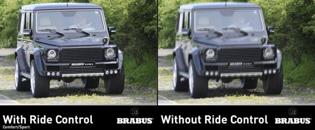Mercedes G Class BRABUS Ride Control