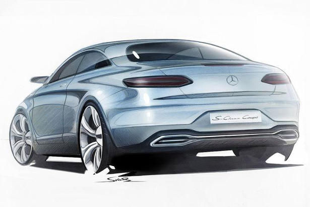 Mercedes S Class Coupe Leaked