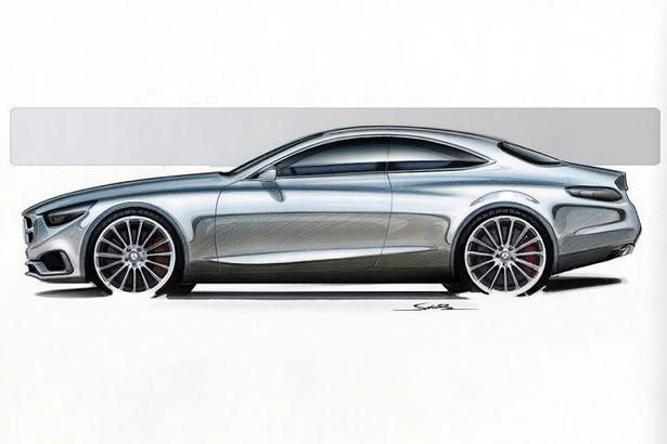 Mercedes S Class Coupe Leaked