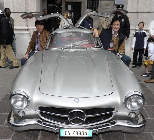 Mercedes SLS AMG at 2010 Mille Miglia