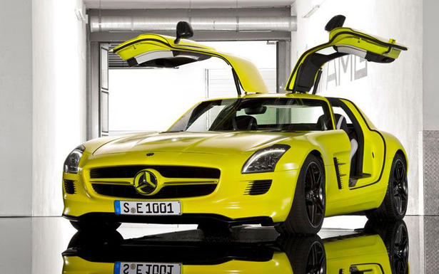 Mercedes SLS AMG E Cell