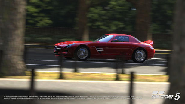 Mercedes SLS AMG images from GranTurismo 5