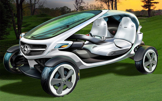 Mercedes Vision Golf Cart