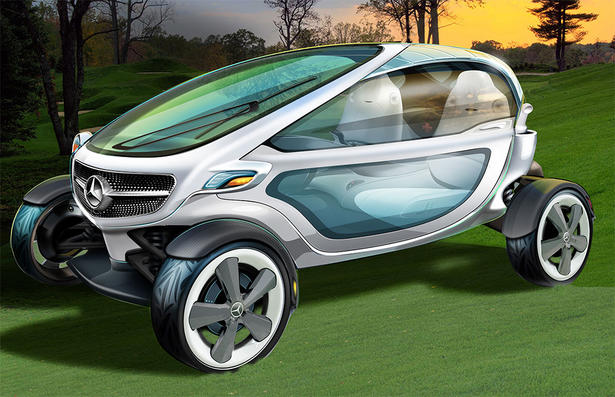 Mercedes Vision Golf Cart