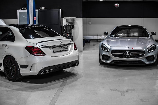 Mercedes AMG GT And C36 AMG Powerkit by PP Performance