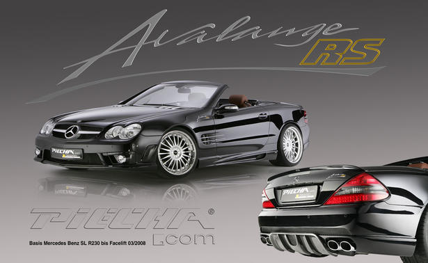 Piecha Mercedes SL Avalange RS