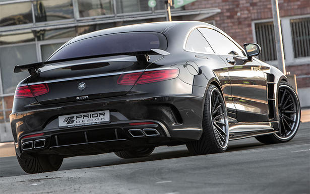 Mercedes S Class Coupe Wide Body Kit by Prior Design