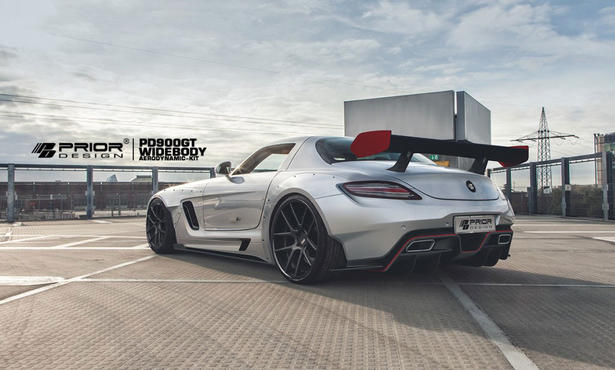 Mercedes SLS AMG Wide Body Kit by Prior Design