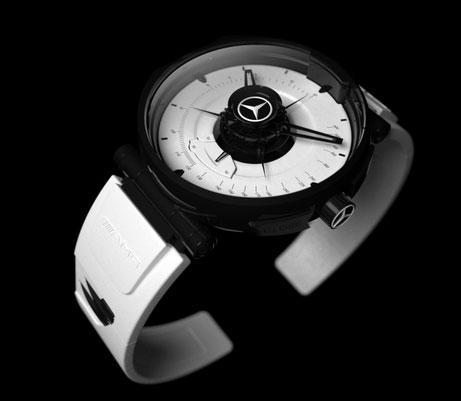 Silver Arrow Mercedes SLS Watch