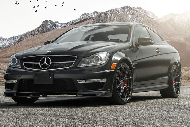 Mercedes C63 AMG Wheels and Body Kit by Vorsteiner