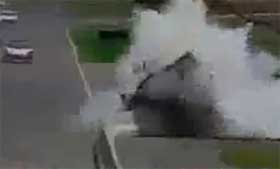 Video: Mexican NASCAR crash