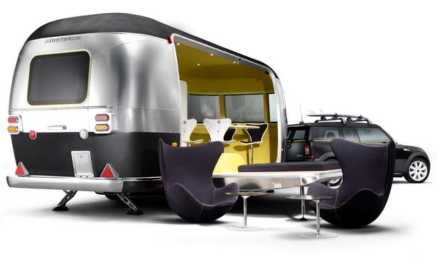 MINI Cooper S Clubman Airstream Trailer