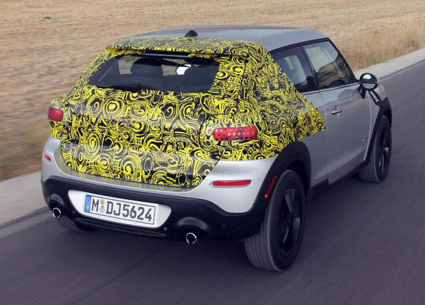 Production MINI Paceman Spied