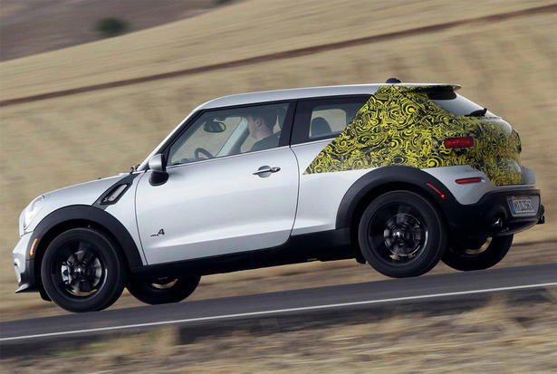 Production MINI Paceman Spied