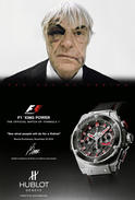 F1 Boss Blue Eye Hublot Ad 1