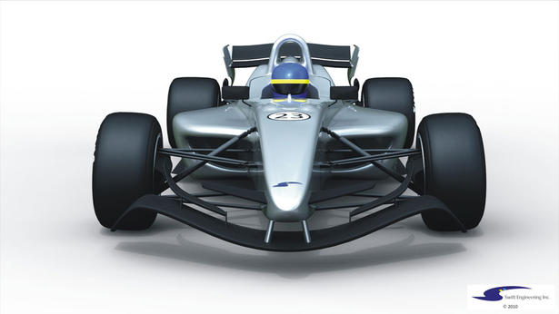 2012 IZOD IndyCar race car