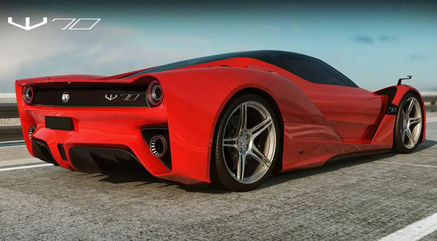 Exotic Rides W70 Supercar