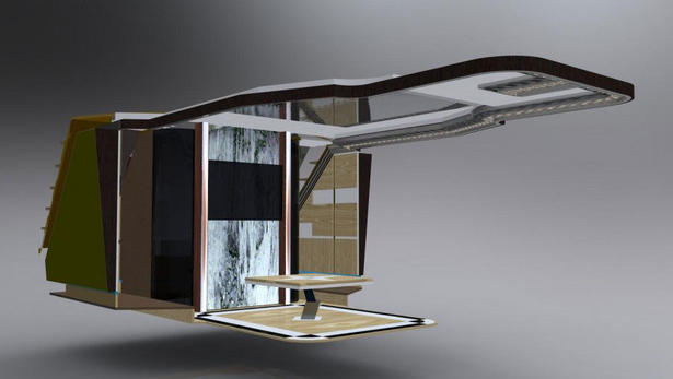 Fenice Yacht With Integrated Catamaran