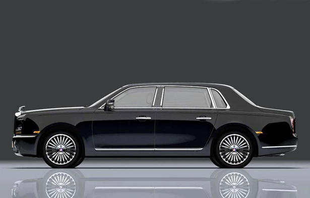 Geely GE rips off Rolls Royce Phantom