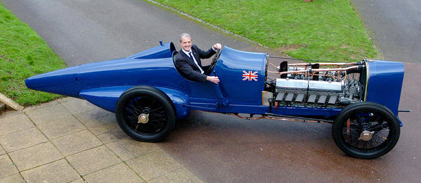 Malcolm Campbell 1919 Sunbeam 350hp Fired Up Again