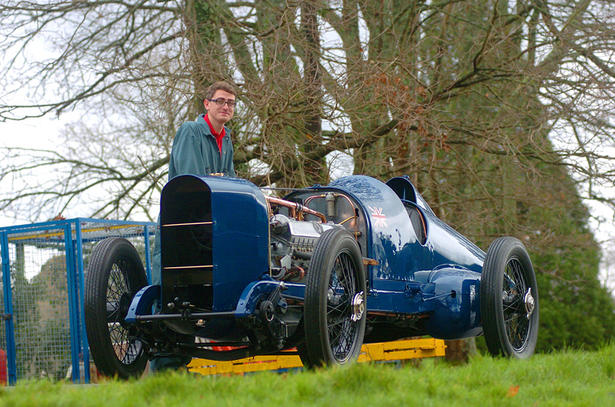 Malcolm Campbell 1919 Sunbeam 350hp Fired Up Again
